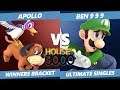 Xeno 204 Winners Bracket - Apollo (Duck Hunt) Vs. Ben 9 9 9 (Luigi) Smash Ultimate - SSBU