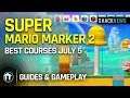 Best Super Mario Maker 2 Levels - July 5 Course ID List