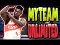 BIG RUN IN MYTEAM UNLIMITED! ONE TIER AWAY FROM IGGY! NBA 2K21 MYTEAM