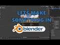 Chatting and creating very basic stuff in blender.