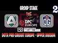 DreamLeague S14 DPC EU | Alliance vs OG Game 2 | Bo3 | Group Stage Upper Division | DOTA 2 LIVE