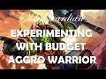 Experimenting with Budget Aggro Warrior (Hearthstone Saviors of Uldum gameplay)