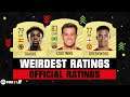 FIFA 21 | WEIRDEST PLAYER RATINGS! 😵😂| FT. COUTINHO, TRAORE, GREENWOOD... etc