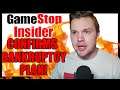 Gamestop Insider Confirms Bankruptcy Plan! | Gamestop BREAKING