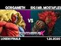 Gorgameth (Gill) vs IDG | Mr. Mostafles (Akuma) | SFV Losers Finals | Synthwave X #18