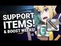 How To Maximize Boost Weeks with Support Items! | Enhancement & Augmentation Aids & more!