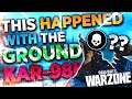 I PICKED UP THE GROUND LOOT KAR-98K AND THIS HAPPENED! (Call of Duty: Warzone)