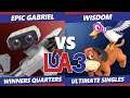 LEVELUP Arena 3 Winners Quarters - Epic_Gabriel (ROB) Vs Wisdom (Duck Hunt) SSBU Ultimate Tournament