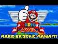 MARIO en SONIC MANIA ?!? - Jugando Mario Mania (Mod de Sonic Mania) con Pepe el Mago (#1)