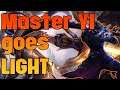 Master Yi goes full Light Mode - Teamfight Tactics Highlight - LoL Auto Battler