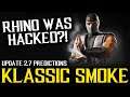 MK MOBILE 2.7 UPDATE & KLASSIC SMOKE KOMING SOON! | RHINO GAMING WAS HACKED?