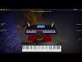 Never More - Persona 4 by: Shoji Meguro on a ROBLOX piano.