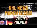 Review - NHL stats; Overview - PIT vs BUF, WPG vs TOR and EDM vs VAN