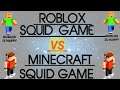 ROBLOX VS MINECRAFT | SQUID GAME JUEGO DEL CALAMAR MOMENTOS DIVERTIDOS #Roblox #Minecraft #SquidGame