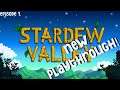 STARDEW VALLEY PLAYTHROUGH! - ep1. Adventure farm