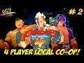 Streets of Rage 4! Mr. X Nightmare! 4 Player Local Co-Op Part 2 - YoVideogames