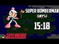 Super Bomberman Any% - Speedrun em 15:18