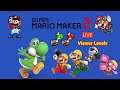 Super Mario Maker 2 Live Stream Online Playthrough Part 58 My AJ IRL Friend Visit :))