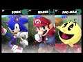 Super Smash Bros Ultimate Amiibo Fights – Request #16753 Sonic vs Mario vs Pac Man