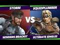 S@X 353 Onine Winners Round 2 - Storm (Snake) Vs. Squidplumber (Simon) Smash Ultimate - SSBU
