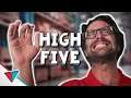 The rules when you get left hanging - High Five