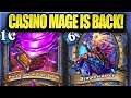 THE ULTIMATE FIESTA DECK IS BACK! | Casino Mage Deck | Forged in the Barrens | Hearthstone