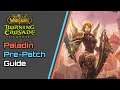Paladin Pre-Patch Guide - World of Warcraft: Burning Crusade Classic