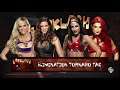 WWE 2K16 Stephanie McMahon,Summer Rae VS Brie Bella,Eva Marie Tornado Tag Elimination Match