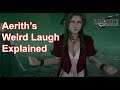 Aerith VA Explains Weird Laugh - Final Fantasy VII Remake