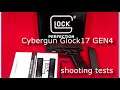 Airsoft - Cybergun/KWC-Glock17 GEN4 shooting tests.