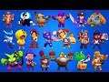 All Skins With Animation in Brawl Stars