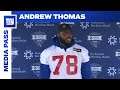 Andrew Thomas on Potential Return vs. Buccaneers | New York Giants