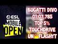 Asphalt 9 :, ESL Mobile E&M Fall 2021 | Bugatti Divo | 01:07.785 | Top 5% { TouchDrive }