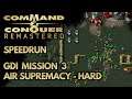 Command & Conquer Remastered Speedrun (Hard) - GDI Mission 3 - Air Supremacy