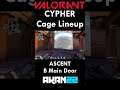 Cypher Cage Lineup #2 - Ascent -  Valorant wt Akan22