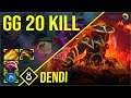 Dendi - Ember Spirit | GG 20 KILL | Dota 2 Pro Players Gameplay | Spotnet Dota 2
