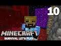 EXPLORING THE NETHER | Minecraft 1.17.1 Survival Let's Play | Episode 10