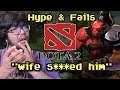 "HIS WIFE S***** HIM" | Hype & Fails Dota 2 - MabiiVsGames