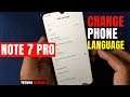 How to Change Language in Redmi Note 7 Pro