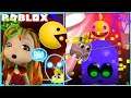 🍒 HUNGRY TANGERINE and GHOSTLY SQUIDS! ROBLOX PAC-BLOX!