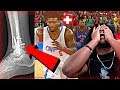 I PLAYED WITH AN ANKLE INJURY AND YOU WON'T BELIEVE WHAT HAPPENED!! - NBA 2K11 MyPLAYER |StaxMontana
