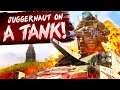 I rode a tank as a juggernaut after using a random class that fans made