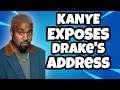 Kanye West Post Drake Address