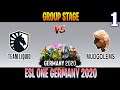 Liquid vs Mudgolems Game 1 | Bo3 | Group Stage ESL ONE Germany 2020 | DOTA 2 LIVE