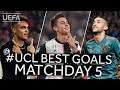 MARTÍNEZ, DYBALA, ZIYECH: #UCL BEST GOALS, Matchday 5