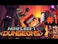 MINECRAFT DUNGEONS - PARTE 1 : O INÍCIO! [Xbox One S - Playthrough]