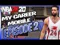 NBA 2K20 Mobile My Career Ep 2 The NBA Combine  & Draft Selection