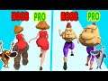 Perfect Level #51 NOOB VS PRO VS HACKER in Bag To Fit, Girl Rider-gameplay android ios Zig vs Sharko