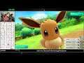 Pokemon Let's Go Eevee All Trainers (No Master Trainers) (9:51:56 RTA) + Bonus Red Fight