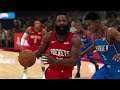 Rockets vs Thunder NBA Full Game Highlights | (NBA Today 1/20/2020 (NBA 2K)
